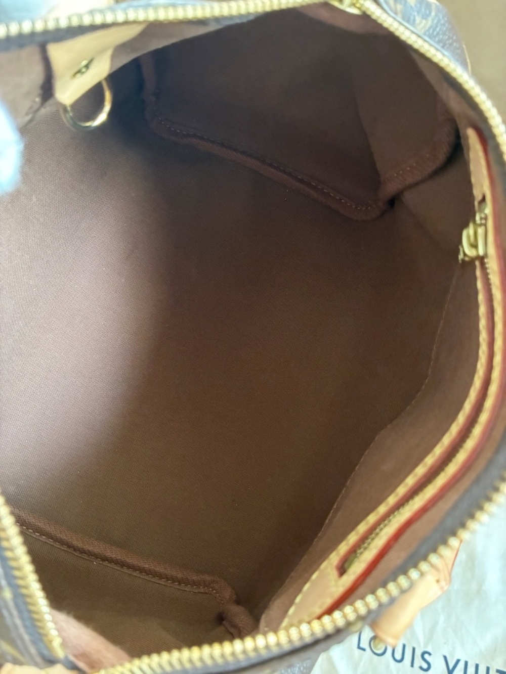 Made in France MicroChip Louis Vuitton Monogram Speedy 25 Classic New Model Bag - Picture 8 of 16